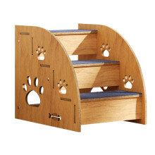 Dog Stairs – Comfortable Curved Design, Waterproof Coating, Lightweight Foam Steps