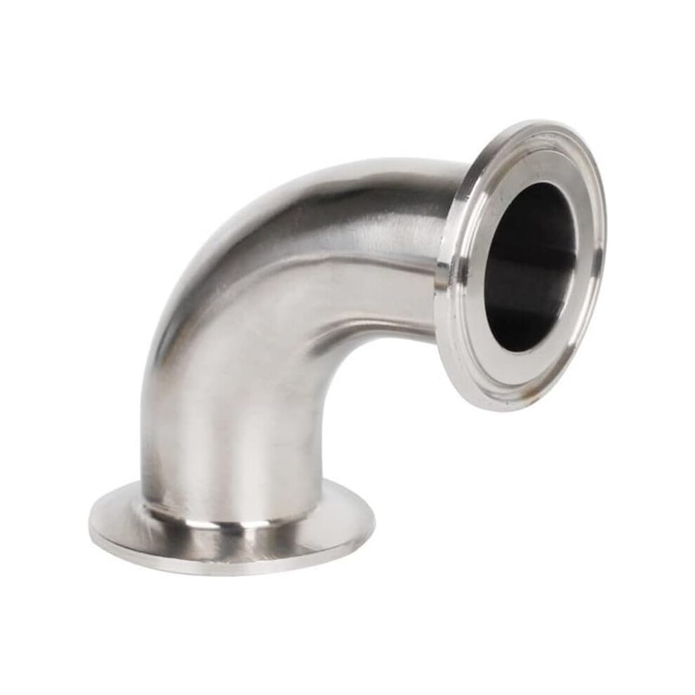 Pipe Elbow Fitting, 90 Degree, 3/4'4' Od, Stainless Steel 304 9412369936493