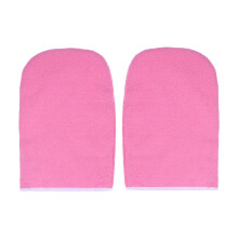 1 Pair Paraffin Wax Gloves Paraffin Bath Gloves Microfibre Soft Thermal Gloves for Wax Treatment Heat Therapy Spa