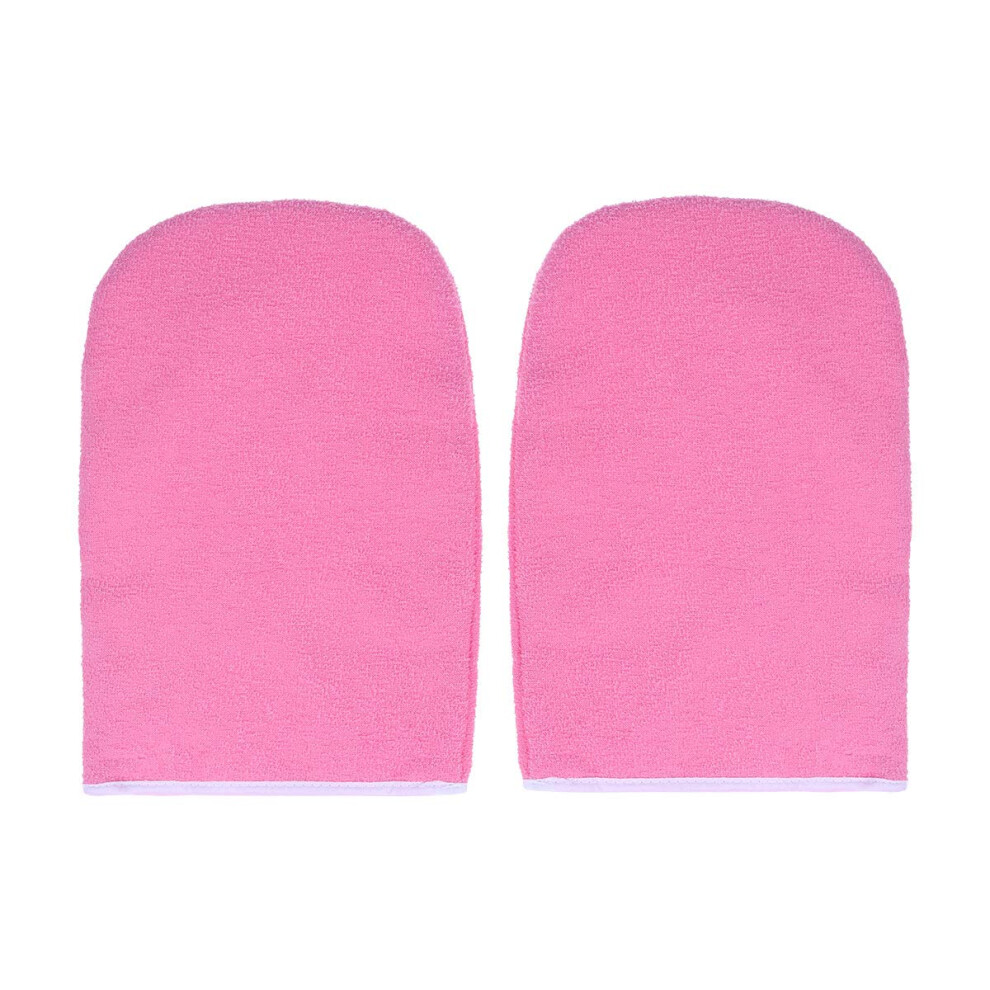 Paraffin Wax Bath Gloves with Heat Retention, Reusable Cotton Mitts for Hand Spa Therapy