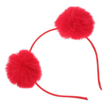 2 stücke pompons stirnband, haaraccessoire für cosplay, karneval, party