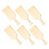 6St Onbehandelde Paddle Snijplanken Beige Voor Knutselprojecten 1