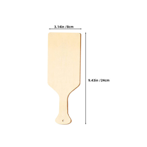 6St Onbehandelde Paddle Snijplanken Beige Voor Knutselprojecten 2