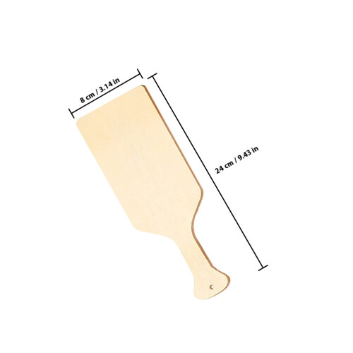 6St Onbehandelde Paddle Snijplanken Beige Voor Knutselprojecten 1