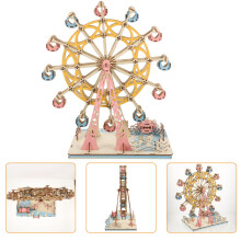1 Set 3D Diy Knutselkit Reuzenrad Model