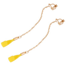 1Paar Stilvolle Kupfer Eisen Ohrstecker Dual Fitness Schmuck