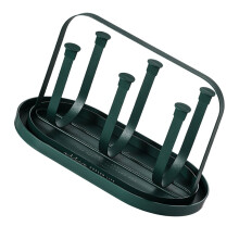 1 Set Tassenständer Mit Tablett Abs Becherhalter Für Wohnzimmer