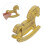 Sculpture Bois Figurine Animal Nostalgique Bureau 8