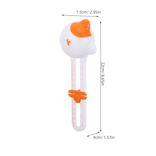 De Papel Ajustable 5-16 Cm Con Escala Para Tarjetas Scrapbooking 1