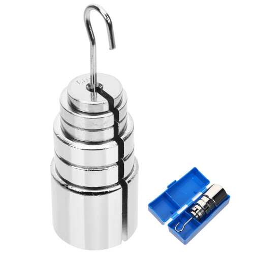 2Jgo Ranuradas De Metal Plata Para Experimentos De 2