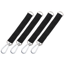 4Ud Resistentes Negras Accesorios Para Ejercicio En Casa