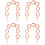4Ud Extensores De Para Rosa Con 7