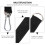 4Ud Resistentes Negras Accesorios Para Ejercicio En Casa 10