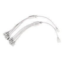3pcs 4 Splitter Connector Cable For Rgb Led Strip 3528 5050