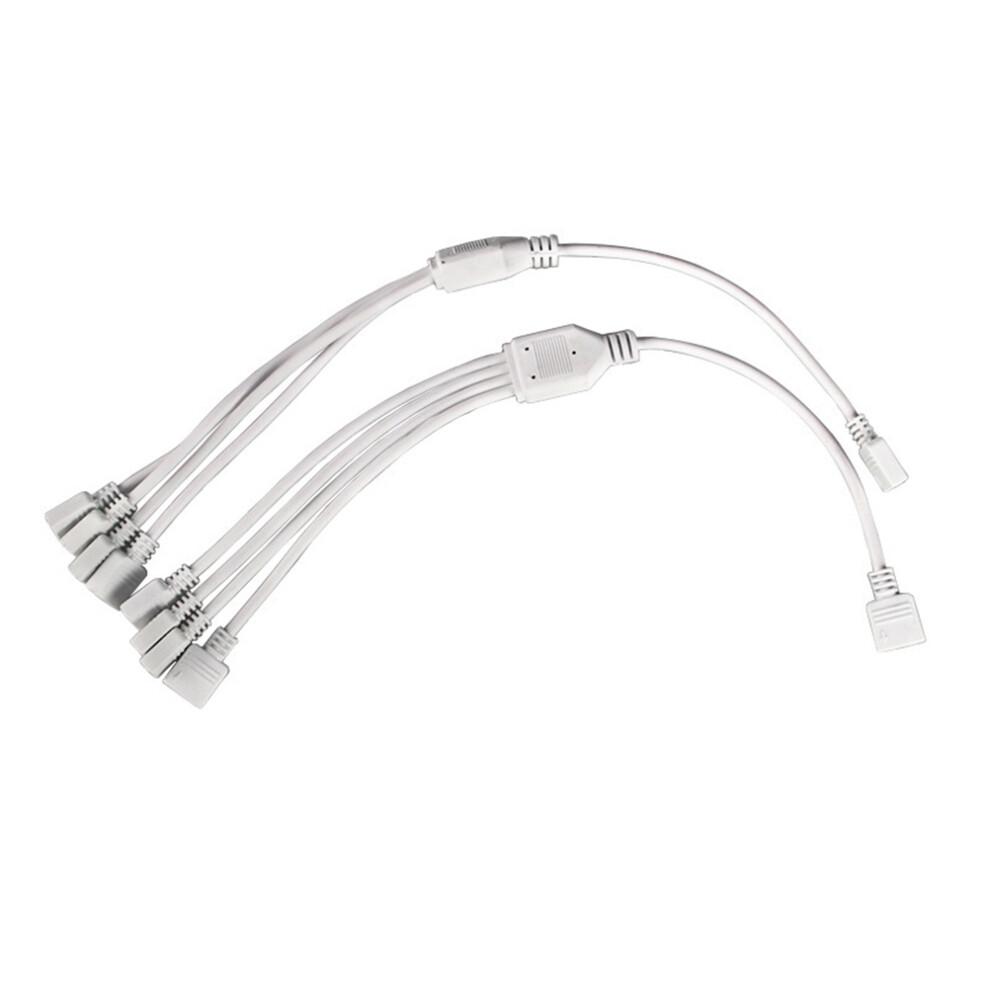 3Pcs 4 Splitter Connector Cable For Rgb Led Strip 3528 5050 3583281489841