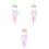 3pcs Decor Dreamcatcher Simple Pendant Pendant Catcher 3