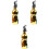 3Pièces Bouteilles Spray Rechargeables Usage 5