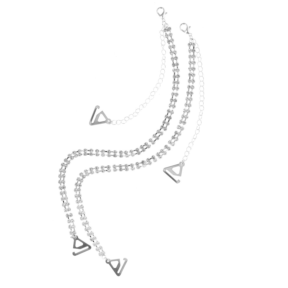 2 Pairs Adjustable Bra Straps Replacement Accessories For Women Girls-image-OPC-PP687W9-NEW