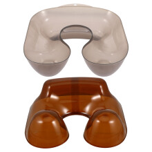 2 Piezas Hombro Plástico Impermeable Para Cuello Peluquería