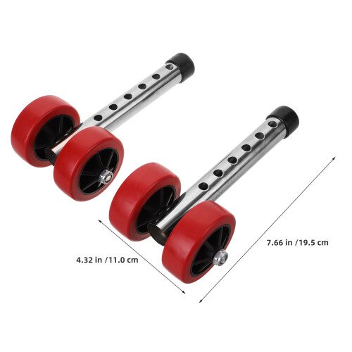 2Pièces Solides En Aluminium Pour Déambulateur Avec Accessoires 1