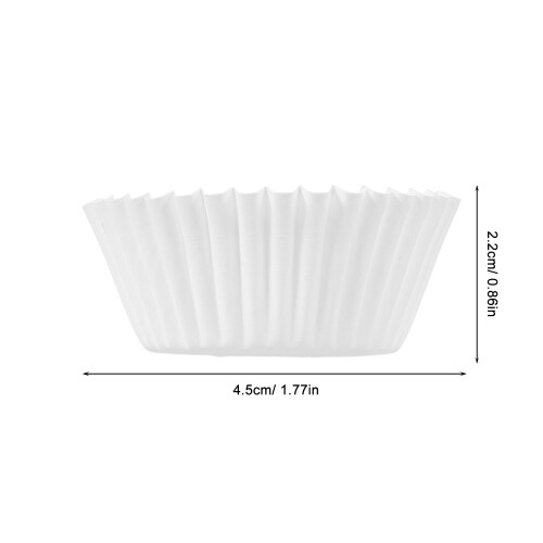 1000Pièces Papiers À Cupcake Blancs Élégants Pour 2