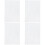 4 Sets Anti-Collision Window Clings For Bird Strike Prevention 7