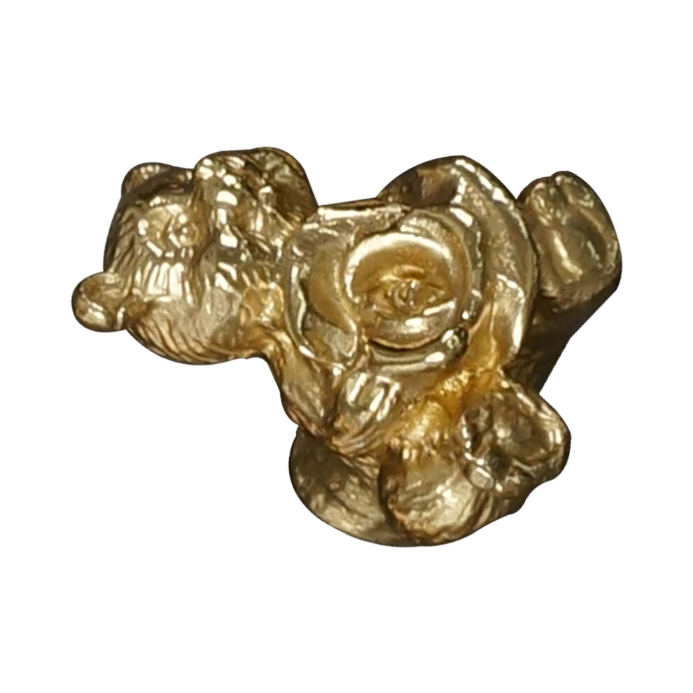 2Pcs Creative Bear Drawer Handle Durable Furniture Cabinet Pull Knob 3583281491653