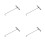 4 Count Hooks T-Handle Stainless Steel Manhole Cover Lifting Device 9