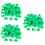 3 Sets Clover Confetti Festive Shamrock Design Green 7
