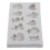 2Pcs Polymer Clay Mold For Earring Jewelry Making Diy Decor 1