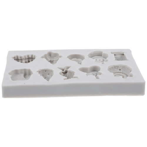 2Pcs Polymer Clay Mold For Earring Jewelry Making Diy Decor 1