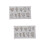 2Pcs Polymer Clay Mold For Earring Jewelry Making Diy Decor 9