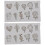 2Pcs Polymer Clay Mold For Earring Jewelry Making Diy Decor 7