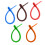 3 Pack Cable Ties Organizer Rolled Straps Reusable Wire Travel 1