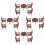 8 Sets Mini Table Chair Set Model For Living Room 1