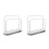 2 X Porte-Serviettes Debout 7