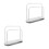 2 X Porte-Serviettes Debout 8