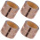 8 Rolls Metallic Adhesive Tape For Diy Decor Multi-Use Washi Tape 7