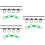 6 Pcs Plastic Finger Expansion Trainer For Musical Instruments 8