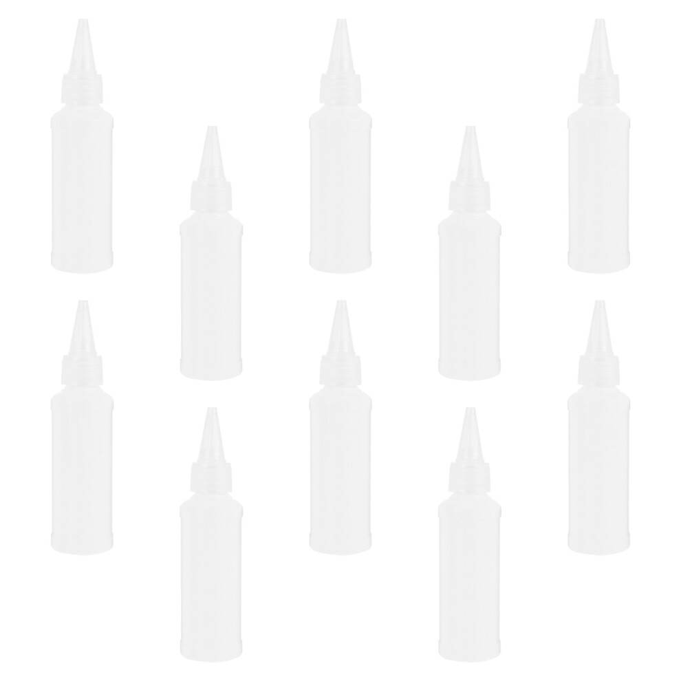 Aboofan 75 Pcs 50Ml Squeeze Applicator Bottles For Hair Styling And Coloring