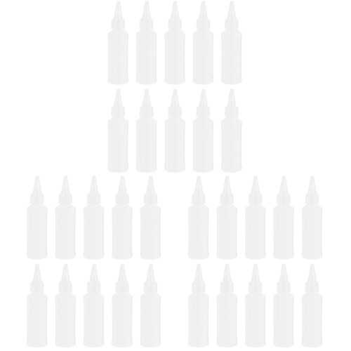 75 Pcs 50ml Squeeze Applicator Bottles For Hair Styling And Coloring 2