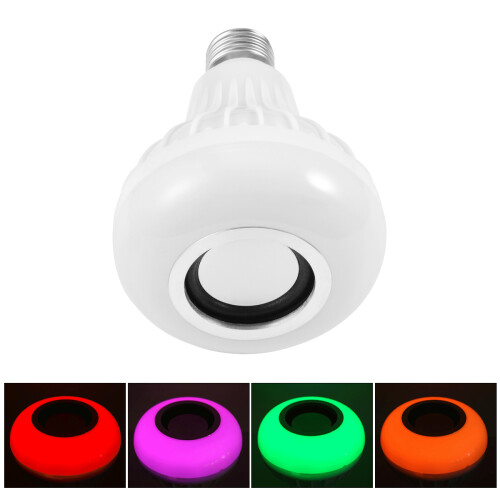 Smart Led Light Bulb Speaker RGB Color Changing 1