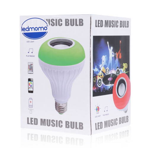 Smart Led Light Bulb Speaker RGB Color Changing 2