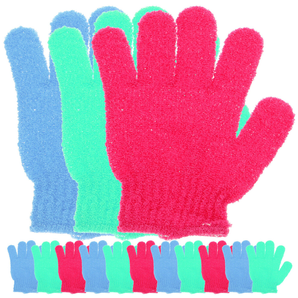 2 Pcs Child Bath Gloves Childrens Exfoliating Body Wash Shower Mitt Artibetter