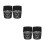 4 Pcs Heavy Duty Plastic Pool Table Replacement Pockets 8