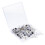 200 Pcs Portable Thumb Tacks Household Decorative Pushpins 11