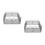 2 Sets Miniature Fence Panel - Plastic Guardrail For Farm Animals 4