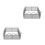 2 Sets Miniature Fence Panel - Plastic Guardrail For Farm Animals 5