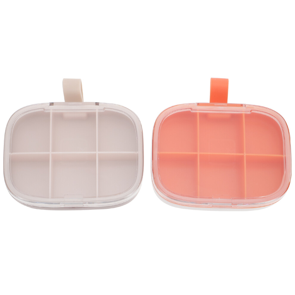 Iplusmile 2Pcs Medicine Portable Waterproof Storage Containers