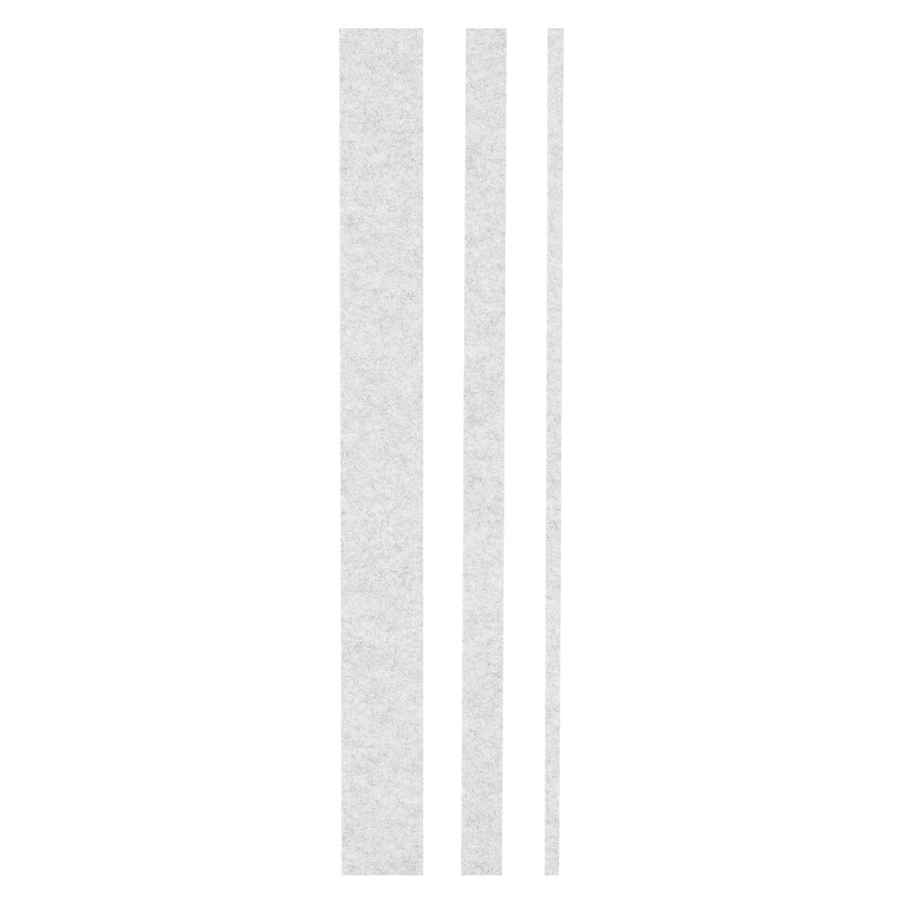 3 Rolls Adhesive Felt Strips Stickers Household 3583102654168